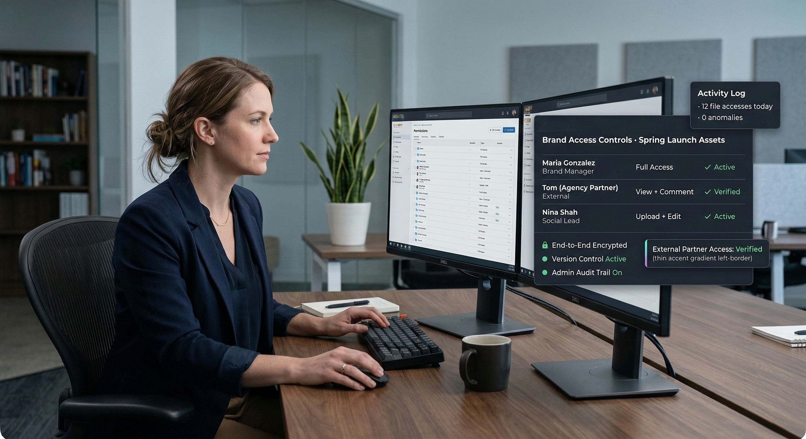 Enterprise Security for Brand Assets and Client Data
