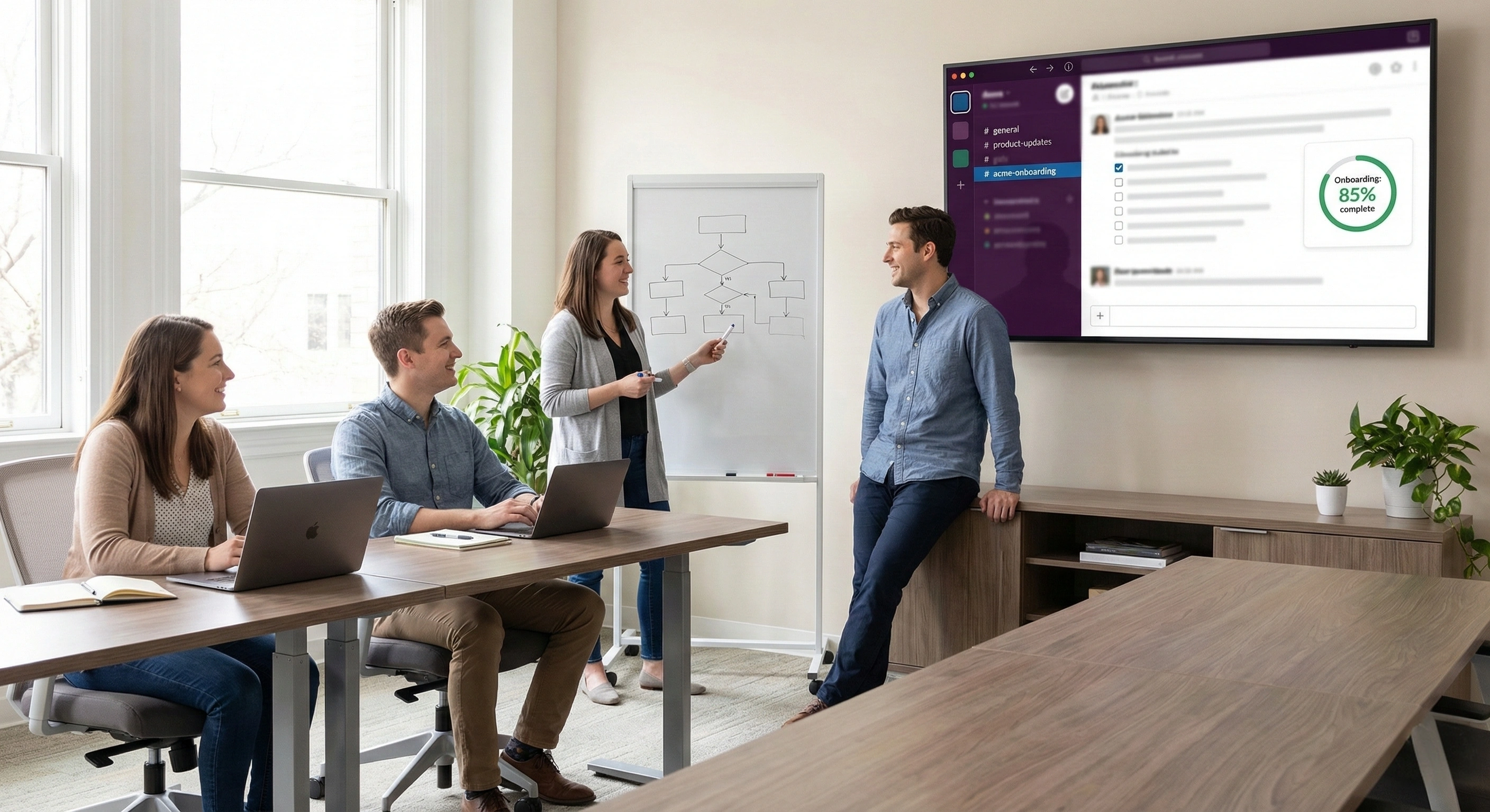 Sales team client collaboration with Melp